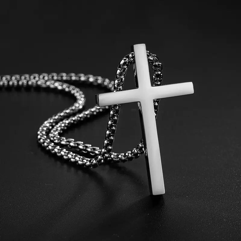 Cross Necklace - SILVER