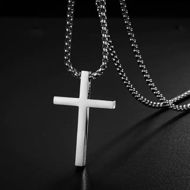 Cross Necklace - SILVER