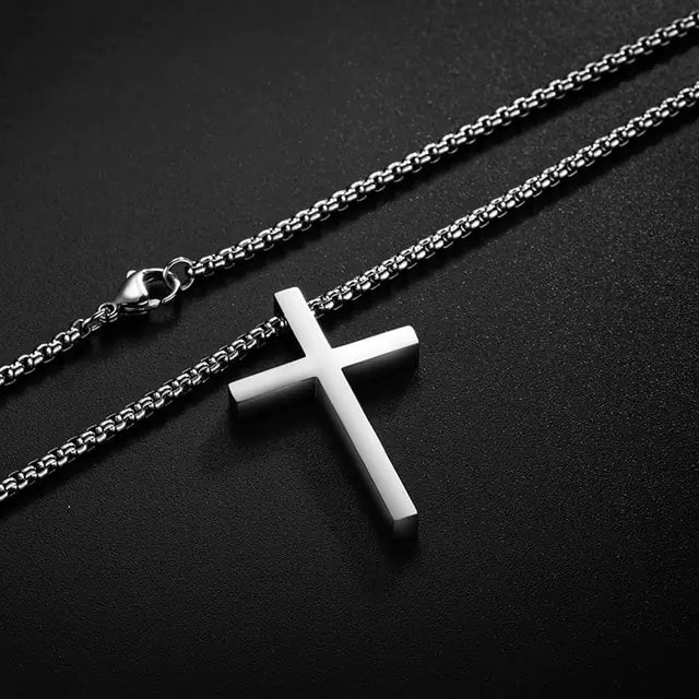 Cross Necklace - SILVER